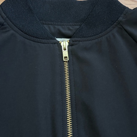 Albion Women’s Black Bomber Jacket Size Medium - Picture 9 of 12